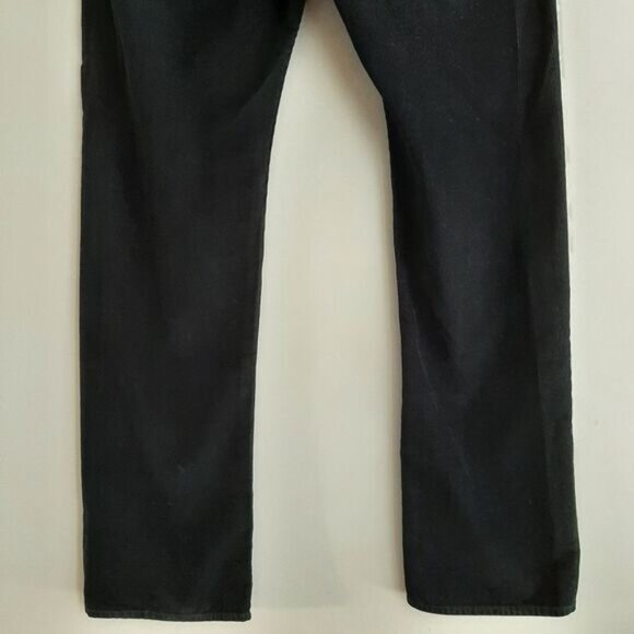 J.CREW 100% Cotton Slim Straight Leg Corduroy Pants Black Men's Sz 32 - Picture 8 of 11